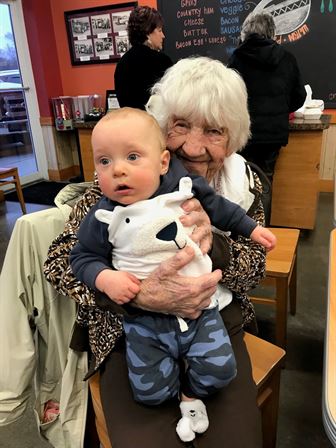 Briggs on the MX track